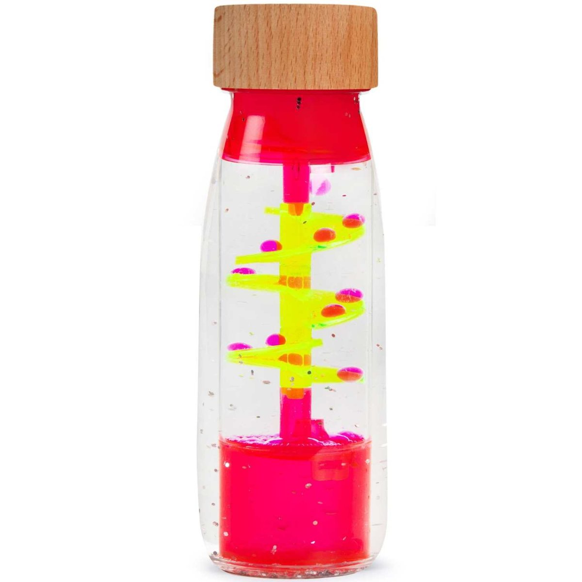 Bouteille sensorielle rose, PETIT BOUM