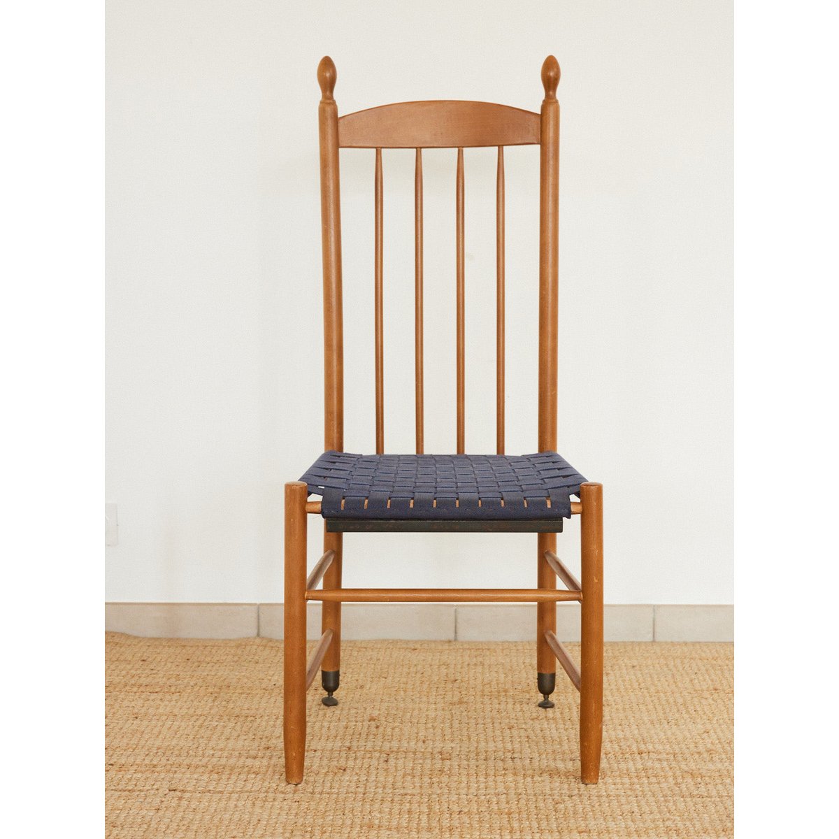 Lot de 4 chaises Racine Alma N°2153 - Bon état bois clair, DEBONGOUT