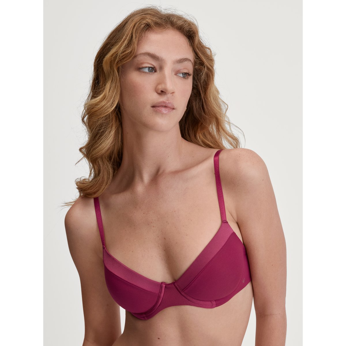 Soutien-gorge T-shirt Coton CATE dahlia pink, CALIDA