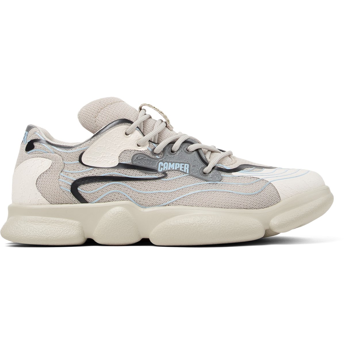 Baskets Karst gris blanc, CAMPER