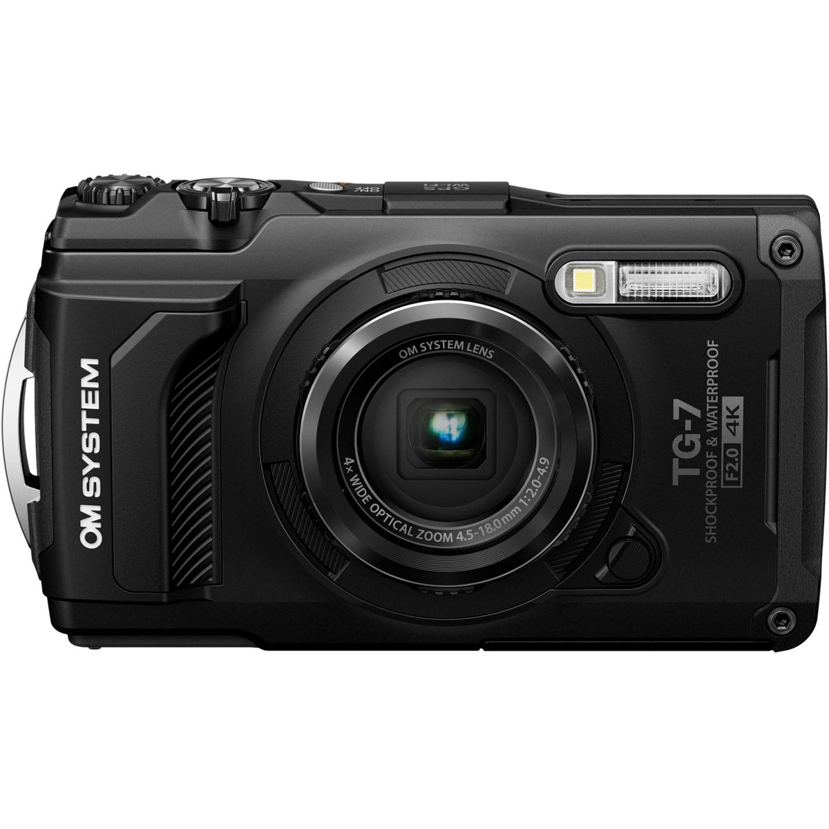 Appareil photo Compact TG-7 Black couleur unique, OM SYSTEM