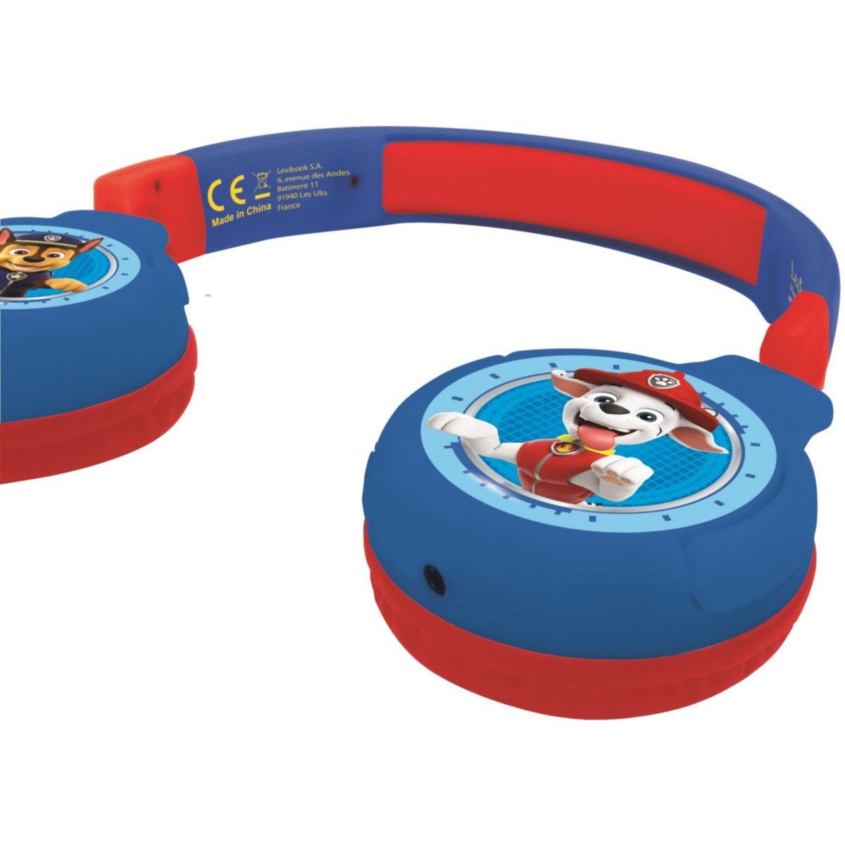 Casque La Pat Patrouille bleu, LEXIBOOK