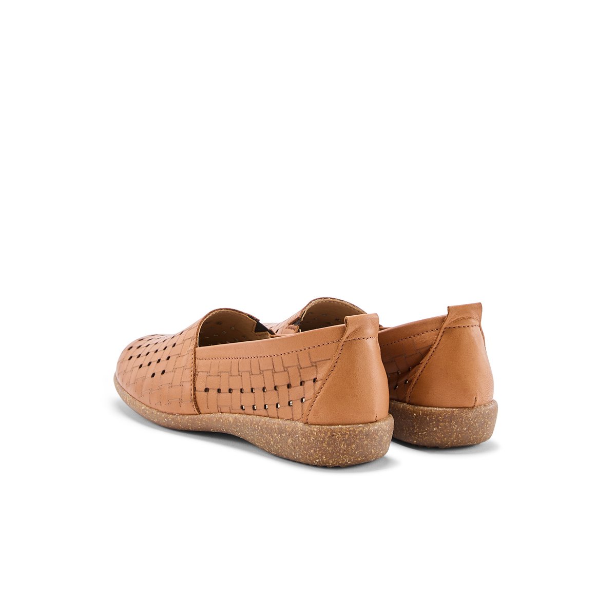 Ballerines perforées semelle camel, PEDICONFORT