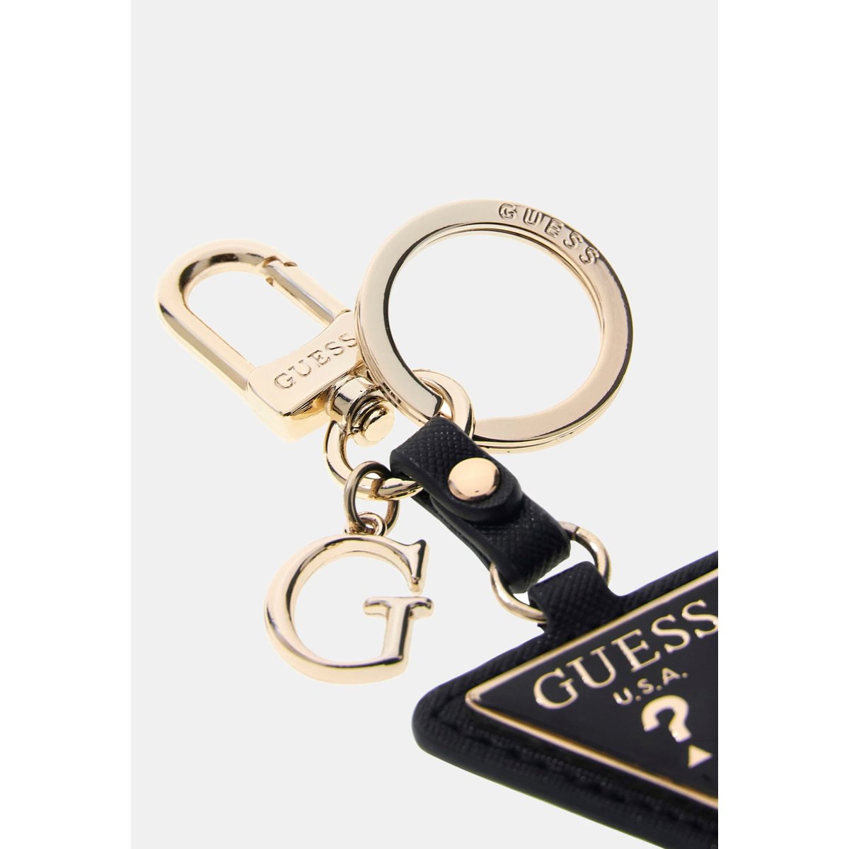 Porte-Clés Gilda noir, GUESS