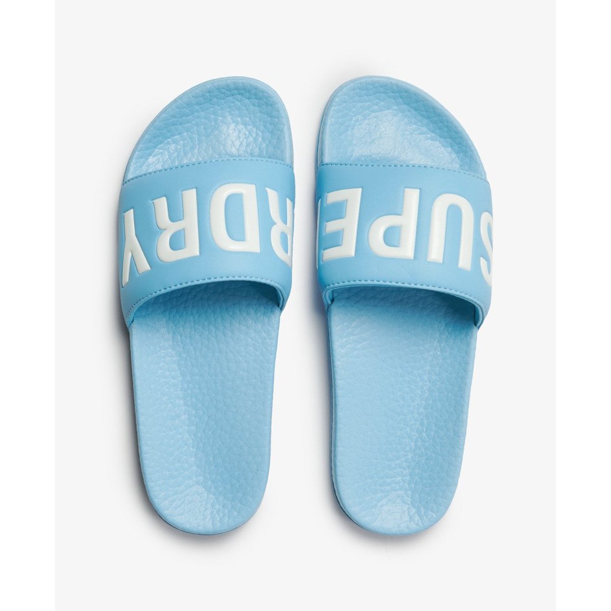 Claquettes de Piscine Coupe Classique bleu mer, SUPERDRY