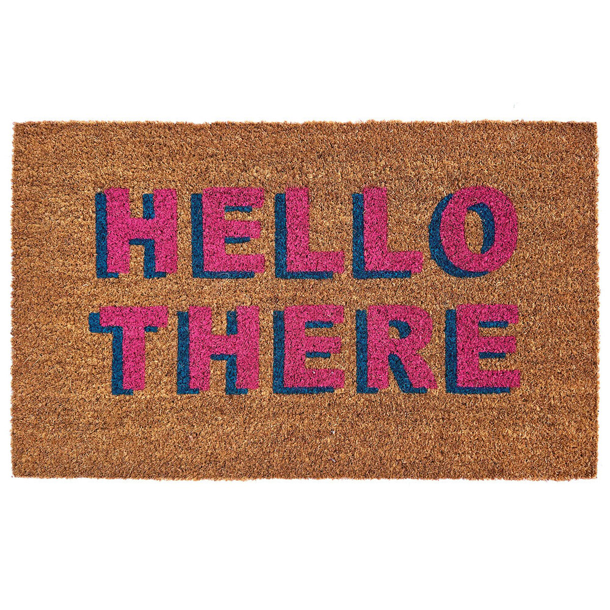 Hello There Printed Coir Doormat multi-coloured, MY MAT