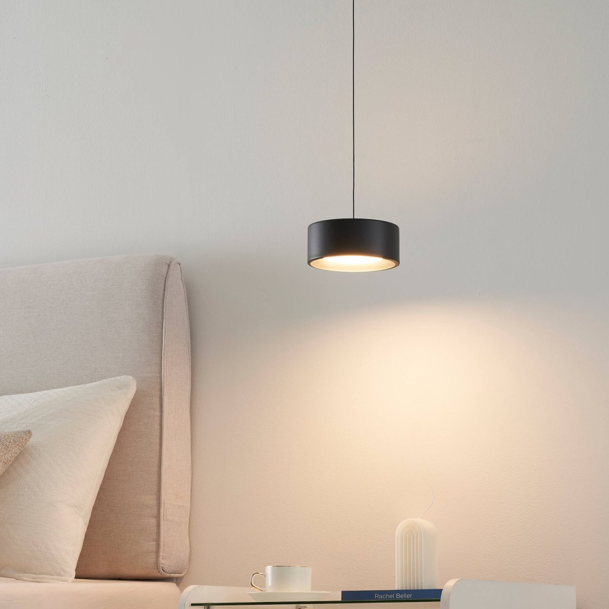 Suspension spot LED hauteur réglable - PRINS noir, KOSILUM