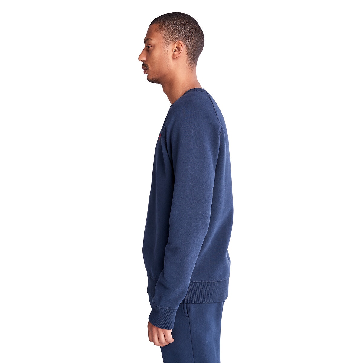 Sweat col rond regular bleu foncé, TIMBERLAND