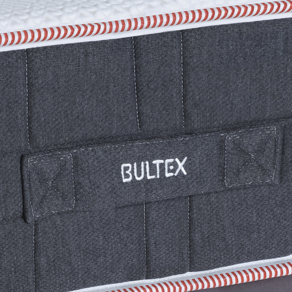 Set materasso Conquérant e rete tissé gris fumé, BULTEX
