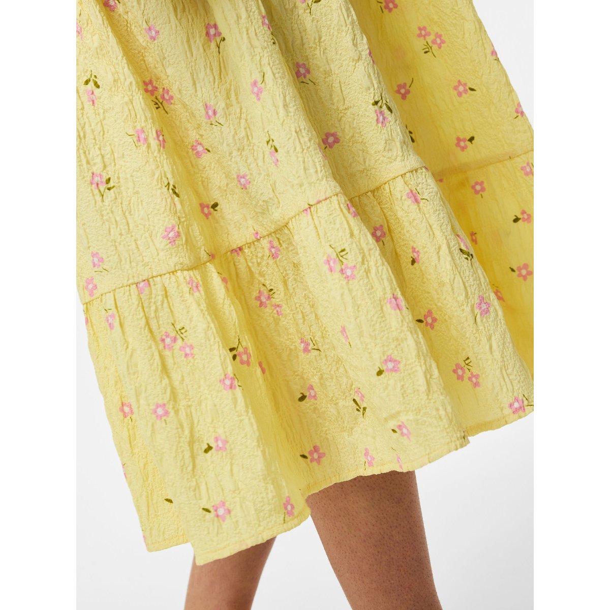 Robe Mi-Longue jaune - french vanilla1, PIECES