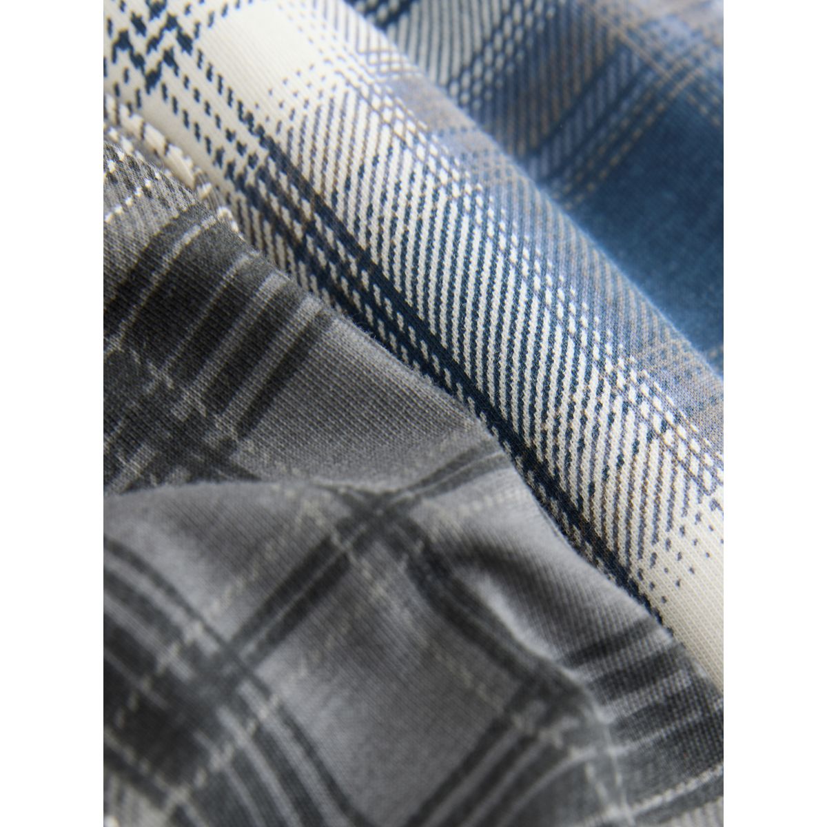 Bas de pyjama en jersey coton, lot 2 bleu/gris, NEXT