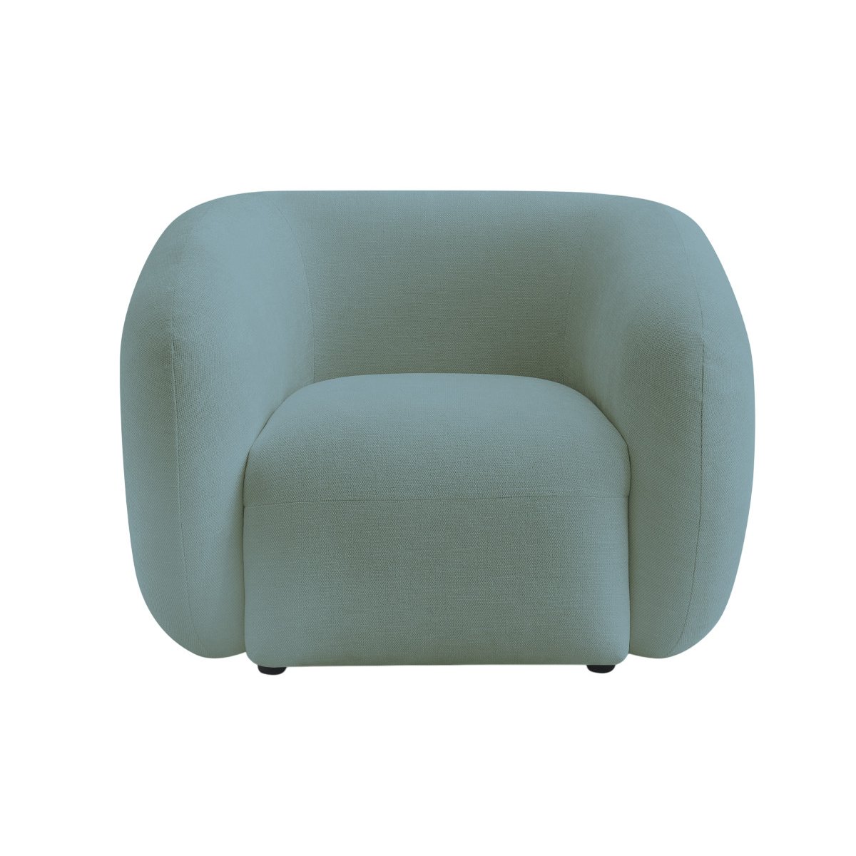 Fauteuil velours, CELINE vert, BOBOCHIC