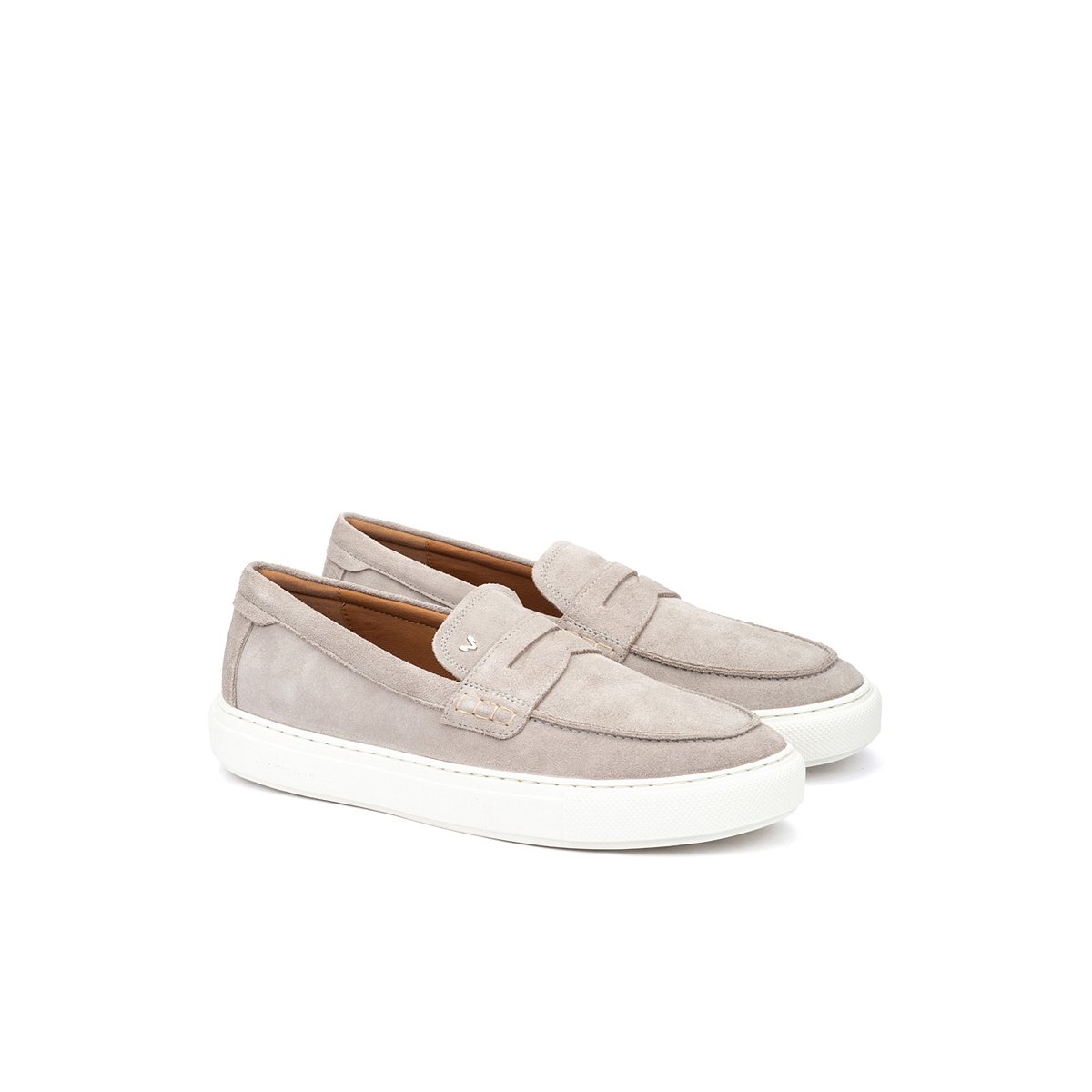 Mocassins cuir Hastings ceniza, MARTINELLI
