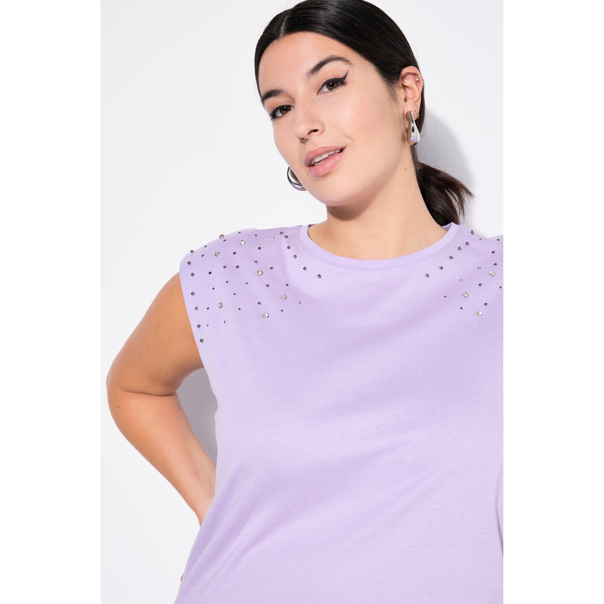 Haut coupe oversize lilas, STUDIO UNTOLD