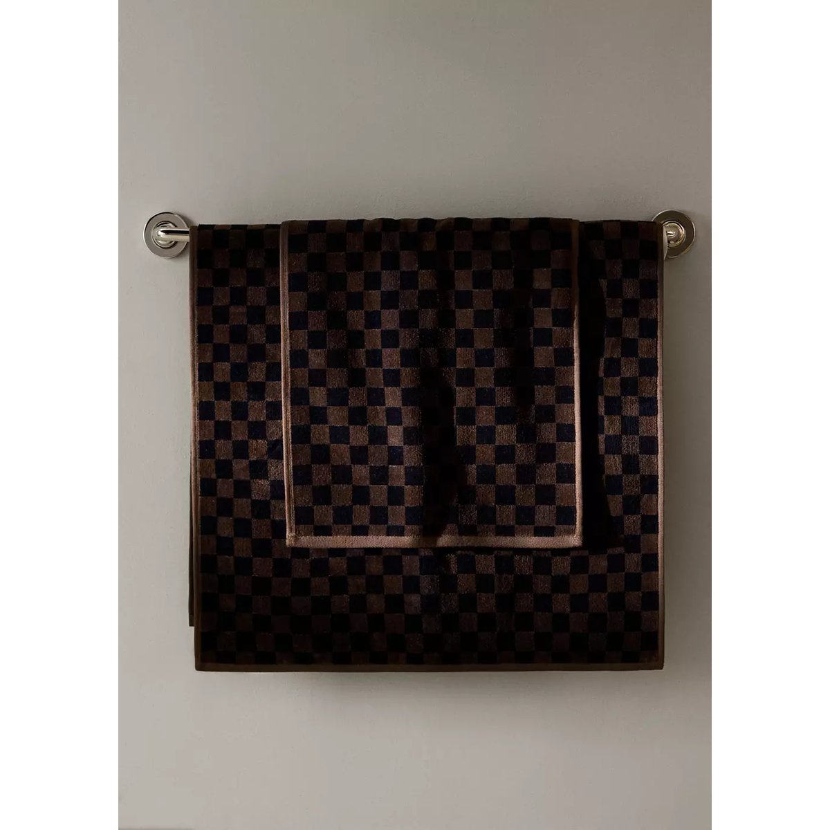 Serviette damas marron, MANGO HOME