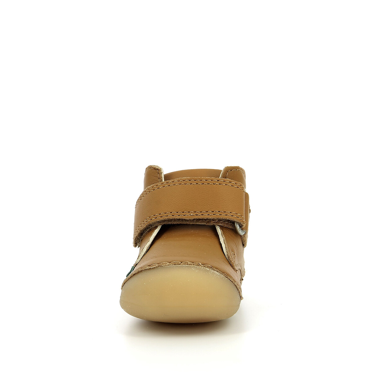 Scarpine primi passi patta a strappo Sabio cammello chiaro, KICKERS