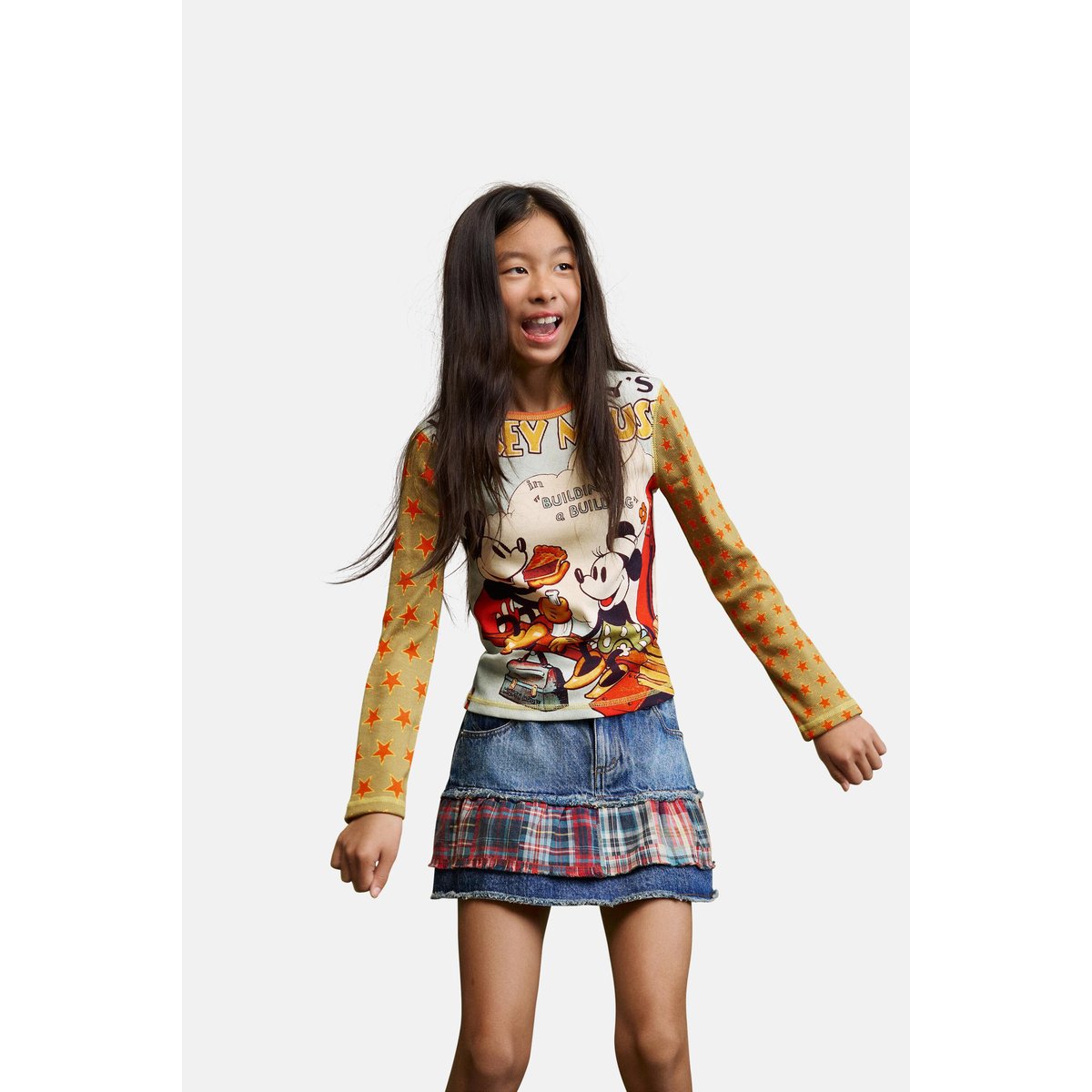 T-shirt manches longues Mickey Mouse™ multicolore, DESIGUAL