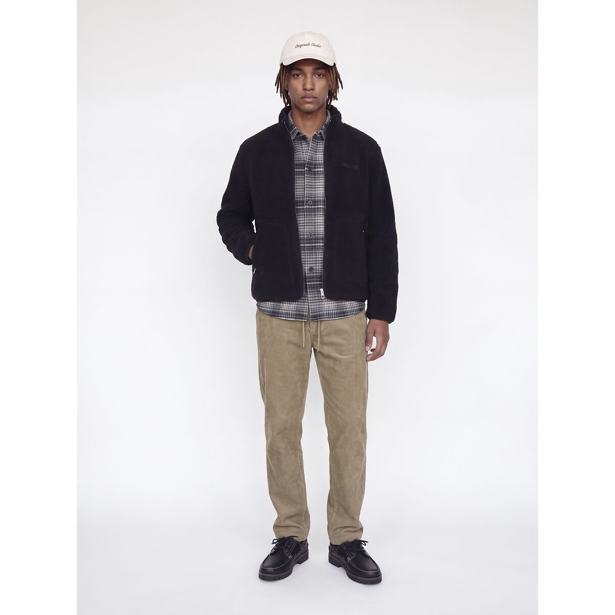 Corduroy Drawstring Trousers beige, JACK & JONES