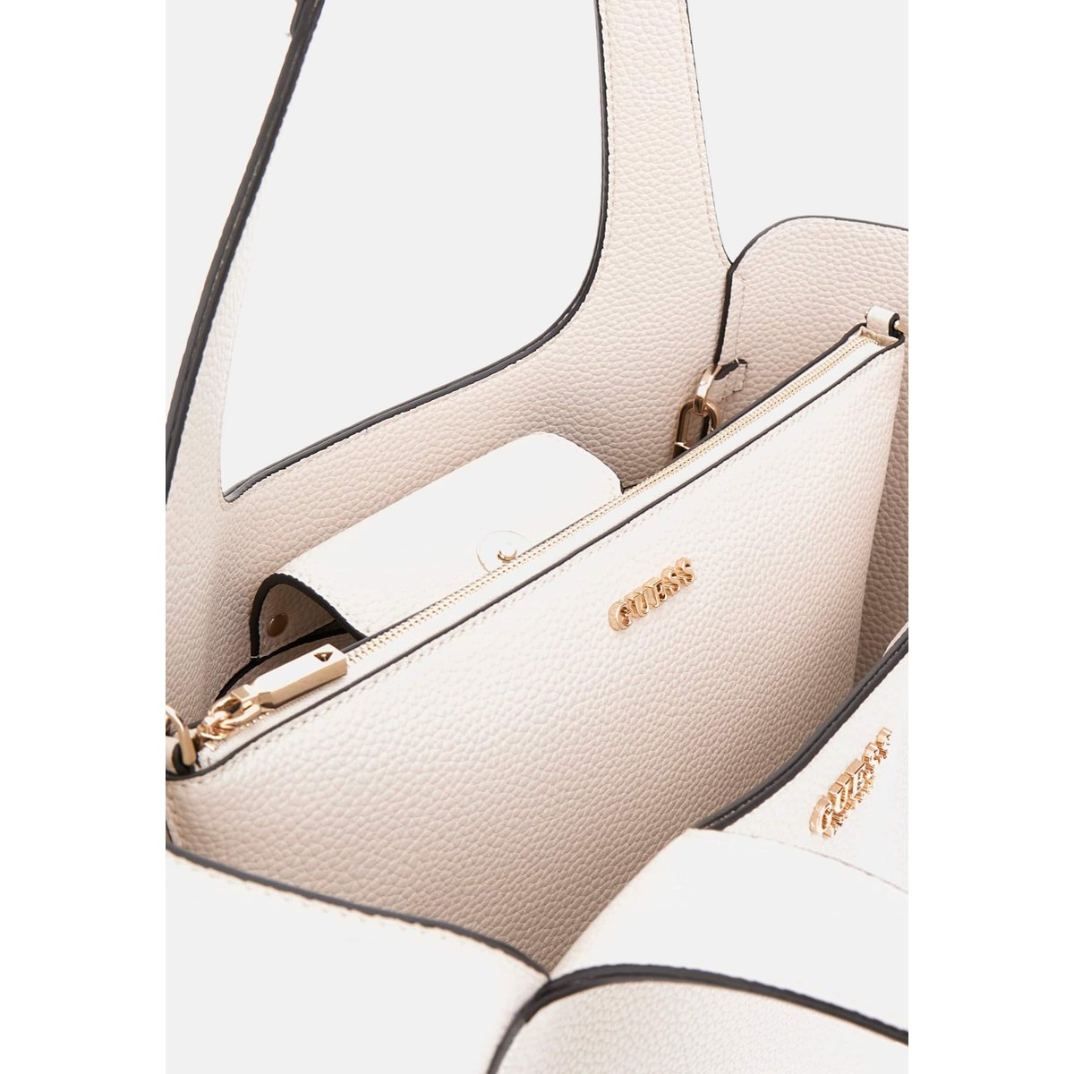 Sac Cabas Helina blanc, GUESS