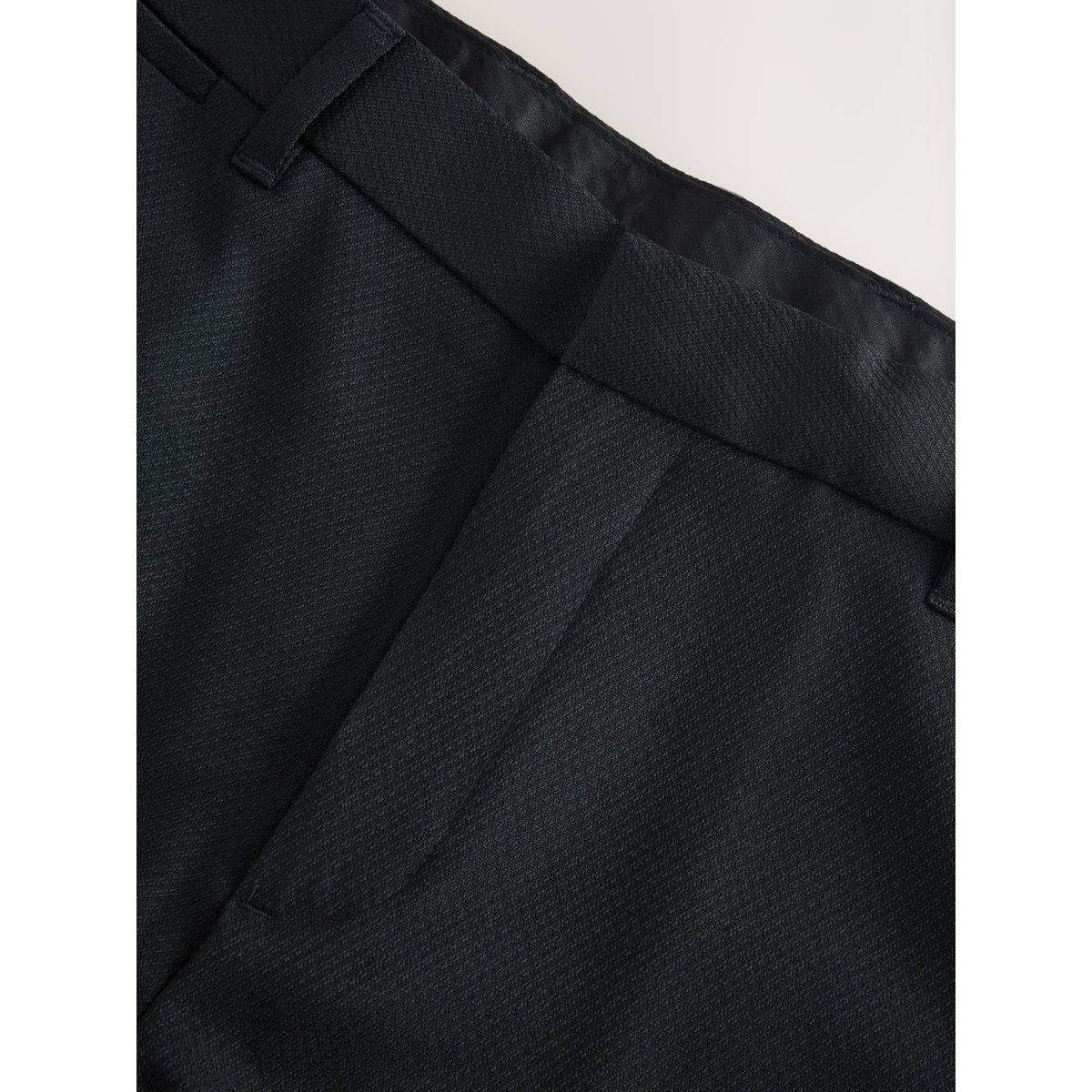 Pantalon de smoking texturé avec bande noir, NEXT
