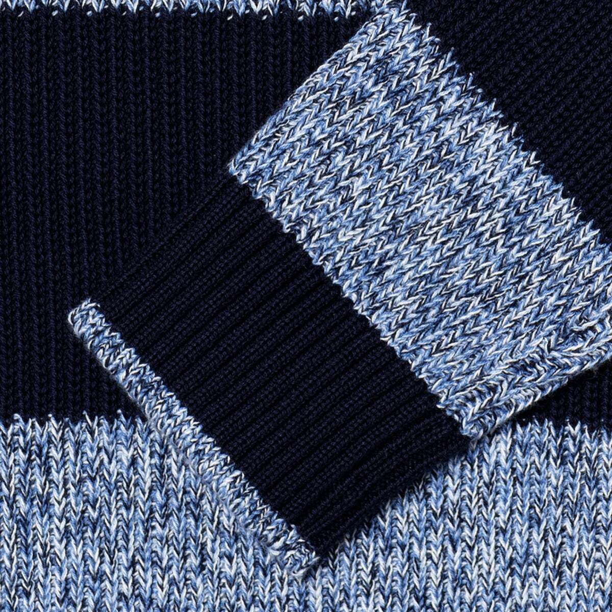 Pull Mouliné À Rayures Coupe Regular marine, PEPE JEANS