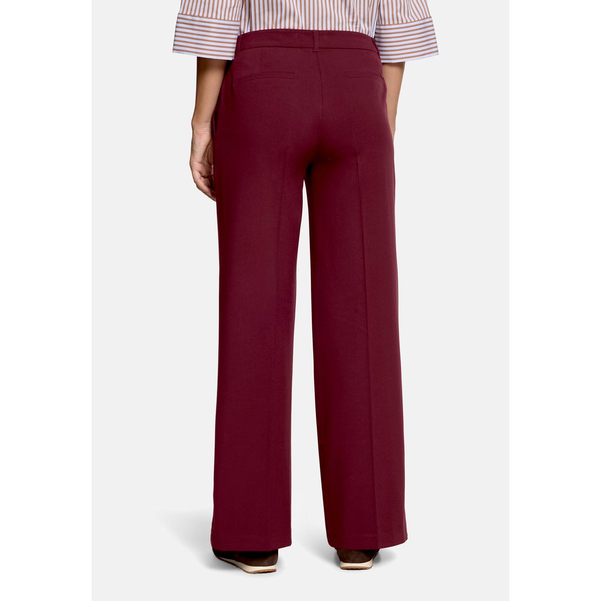 Pantalon de tailleur à poches fall burgundy, BETTY & CO