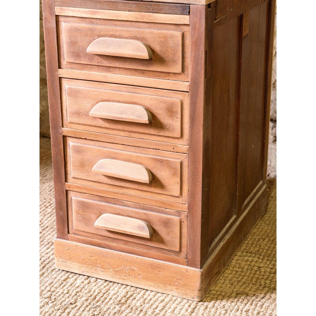 Petite commode en bois Garance N°762 - Bon état bois foncé, DEBONGOUT
