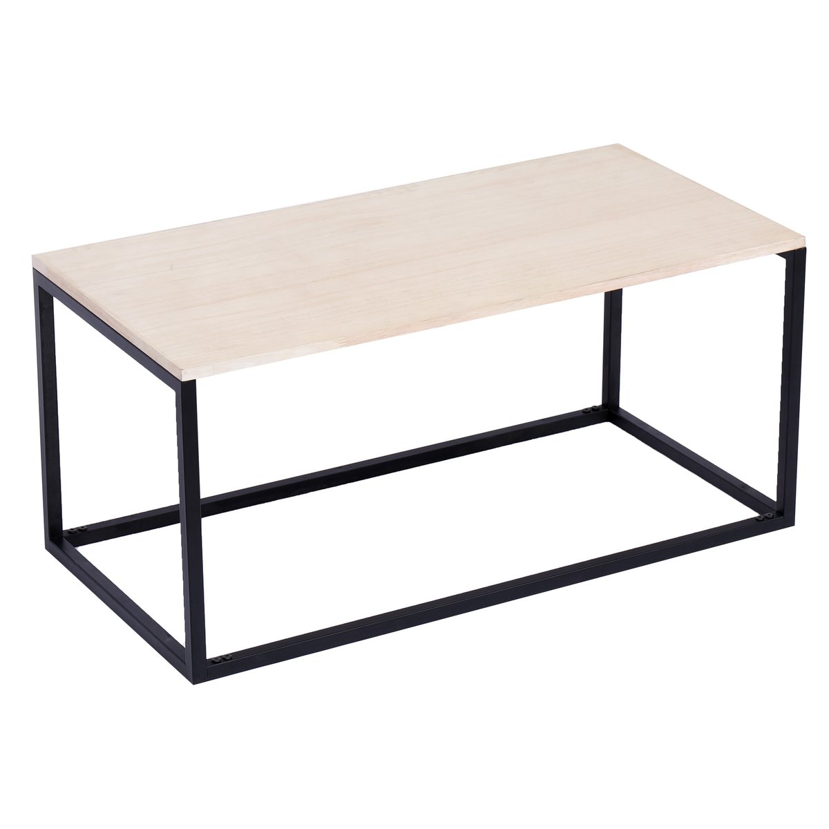 Table basse, métal, SAPPORO marron, NORDLYS