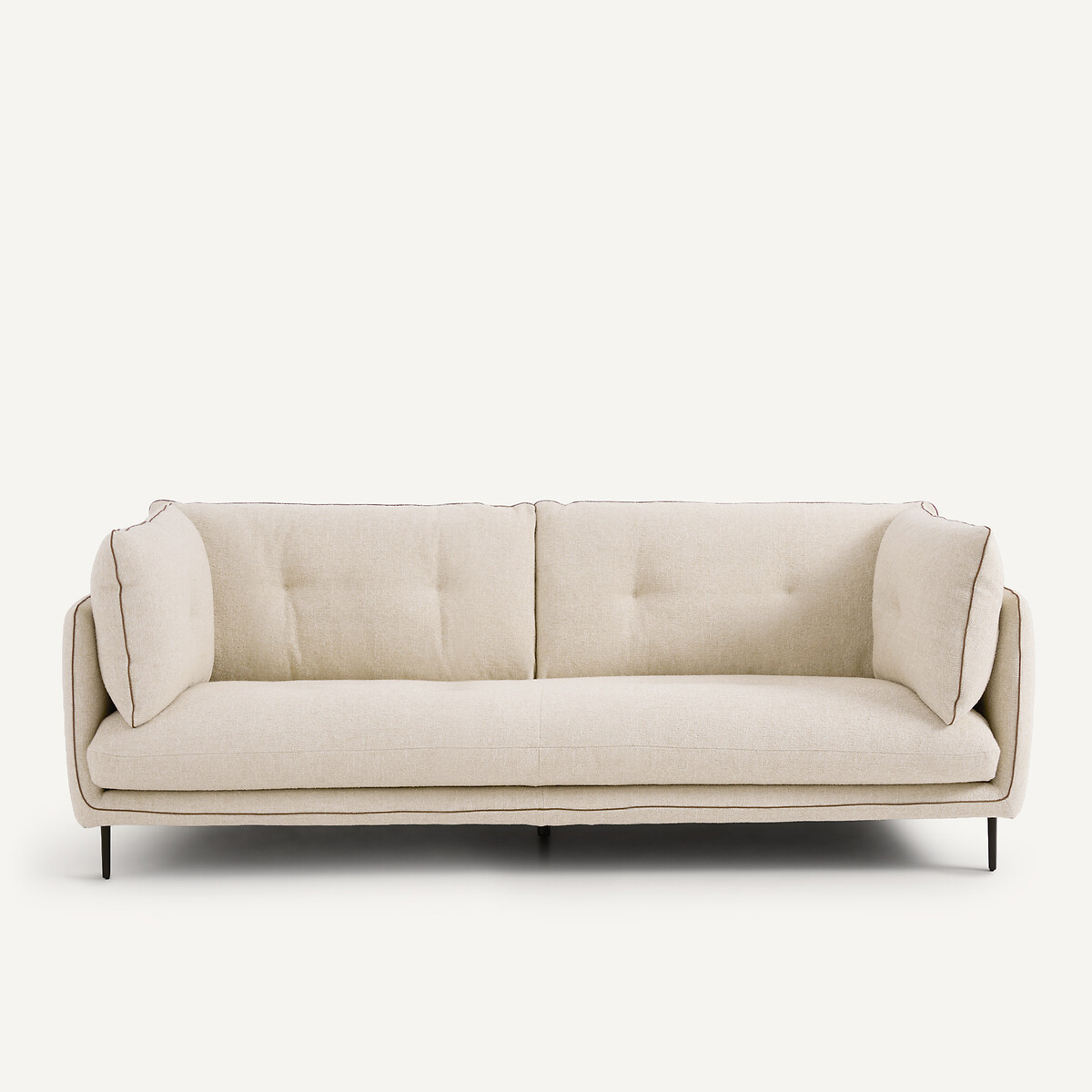 3- oder 4-Sitzer-Sofa, Bouclé, BOTERO kreide, AM.PM