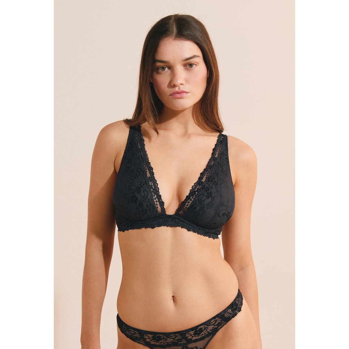 Soutien-gorge N.7 - Le corbeille fourlard SOUPCON marine, ETAM
