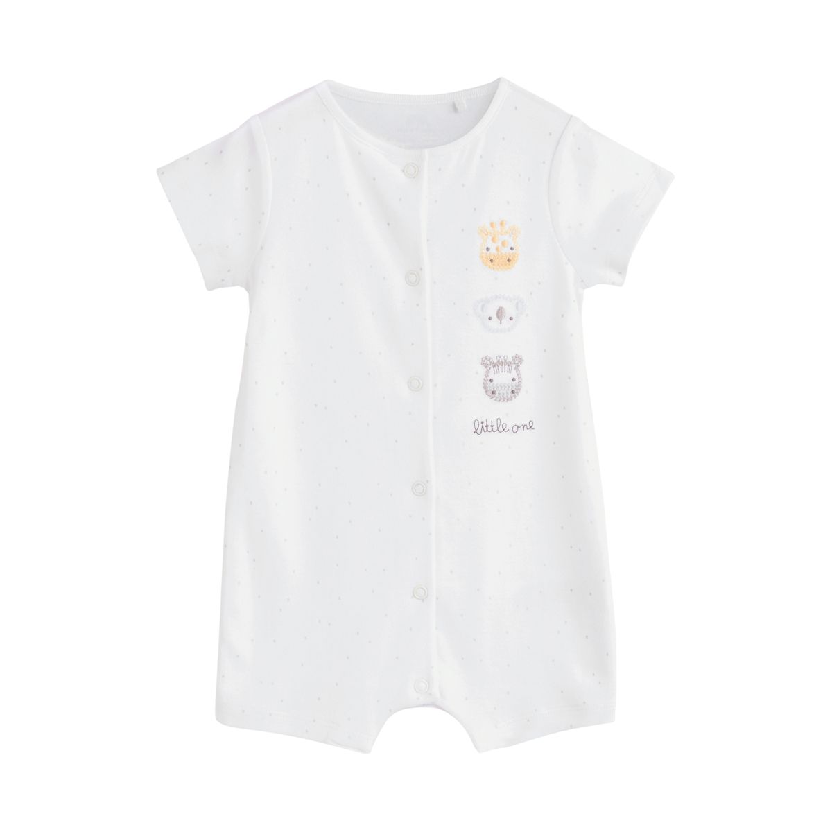 Barboteuse bébé, lot de 3 blanc, NEXT