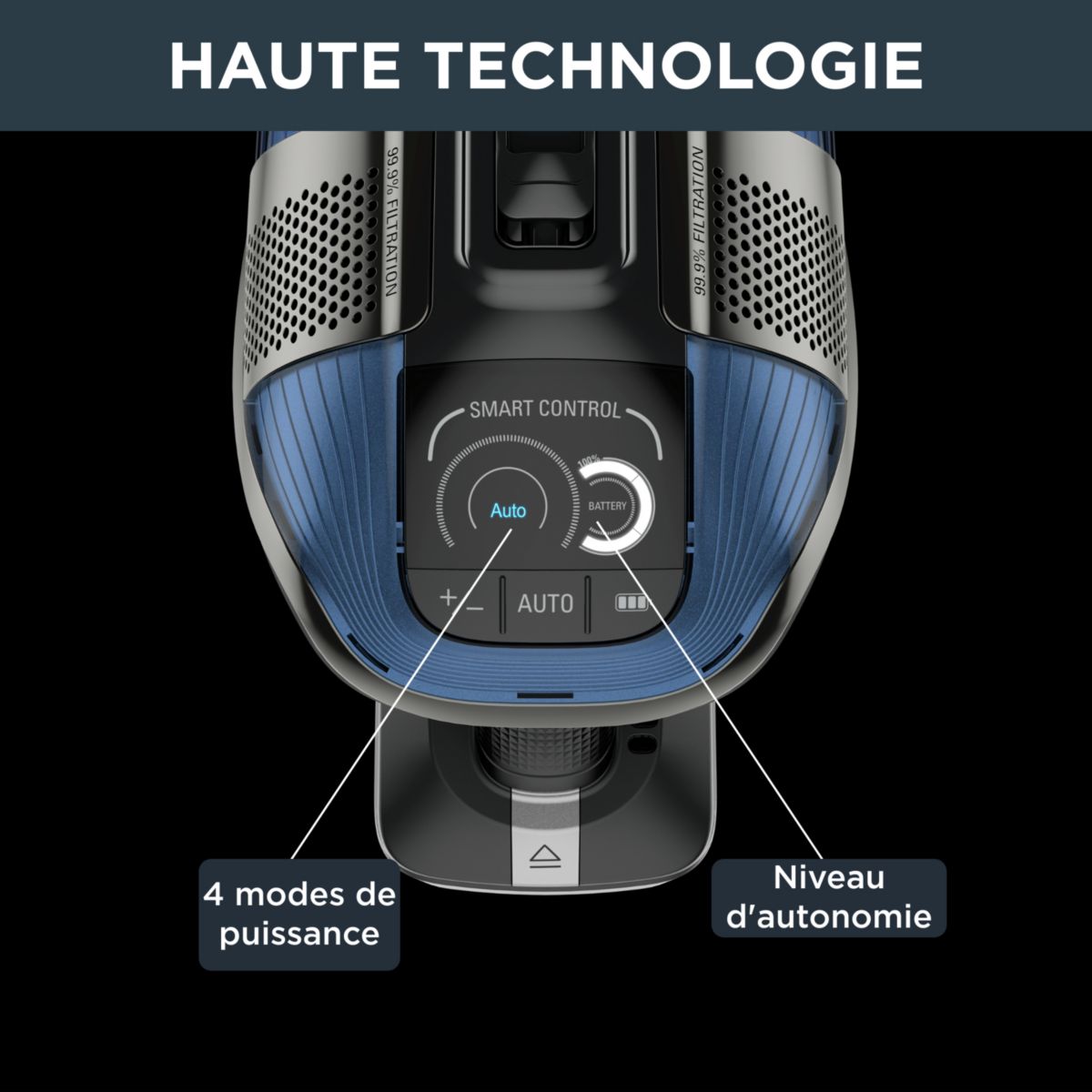 Aspirateur balai X Force Flex 12.60 Aqua 4-en-1 RH98C0WO noir, ROWENTA