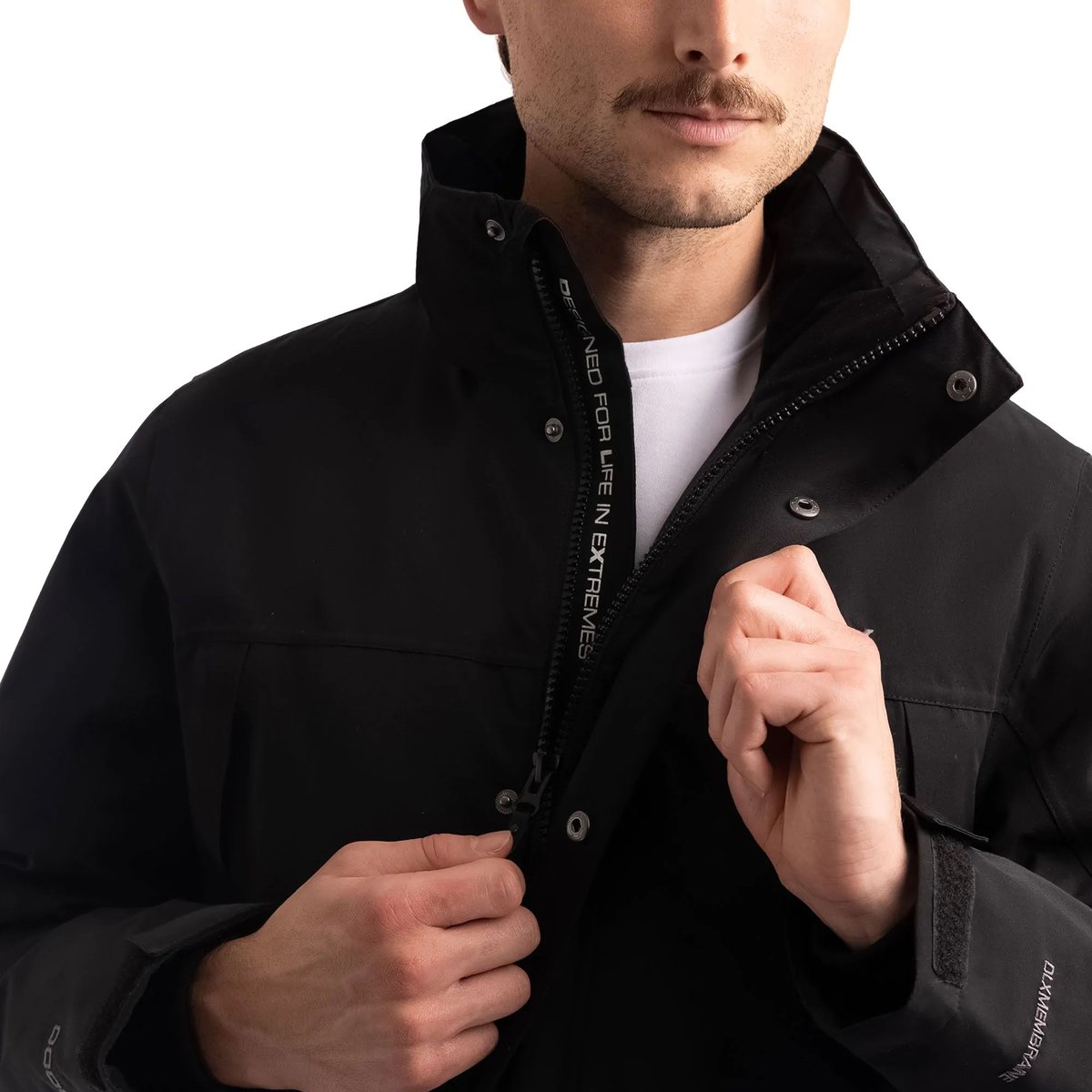Veste imperméable et isolant MULLAN noir, TRESPASS