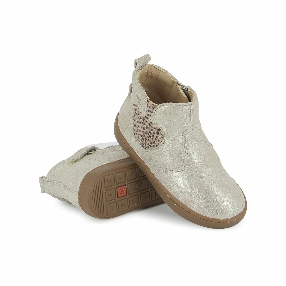Kids Play New Apple Ankle Boots gold-coloured, SHOO POM