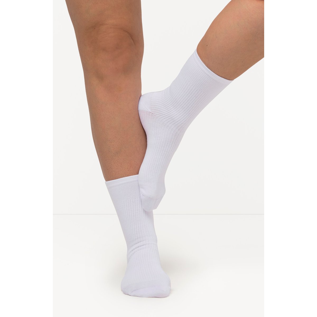 Chaussettes de contention. Compression élevée blanc neige, ULLA POPKEN