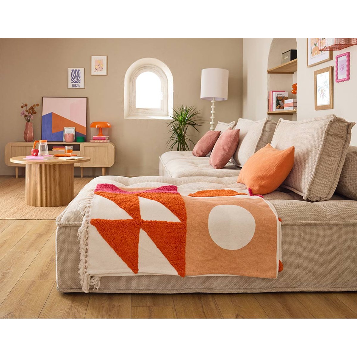 Module d'assise - MARISOL beige, BEST MOBILIER