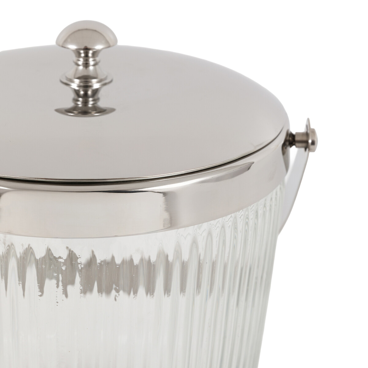 Glass Ice Bucket silver-coloured, ÉDITÉ