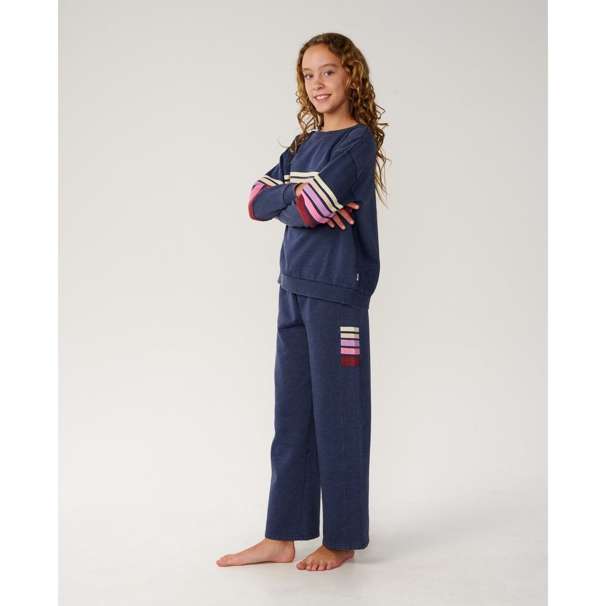 Sweat col rond SURF REVIVAL enfant navy, RIP CURL