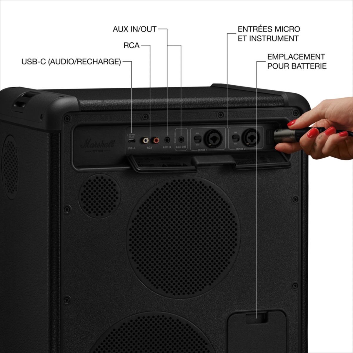 Enceinte sono Bromley 450 couleur unique, MARSHALL
