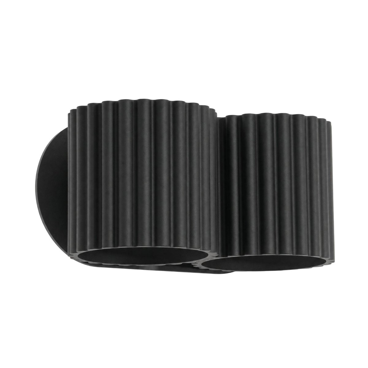 Applique murale Aluminium Noir G9 2 Aura noir, EDEN