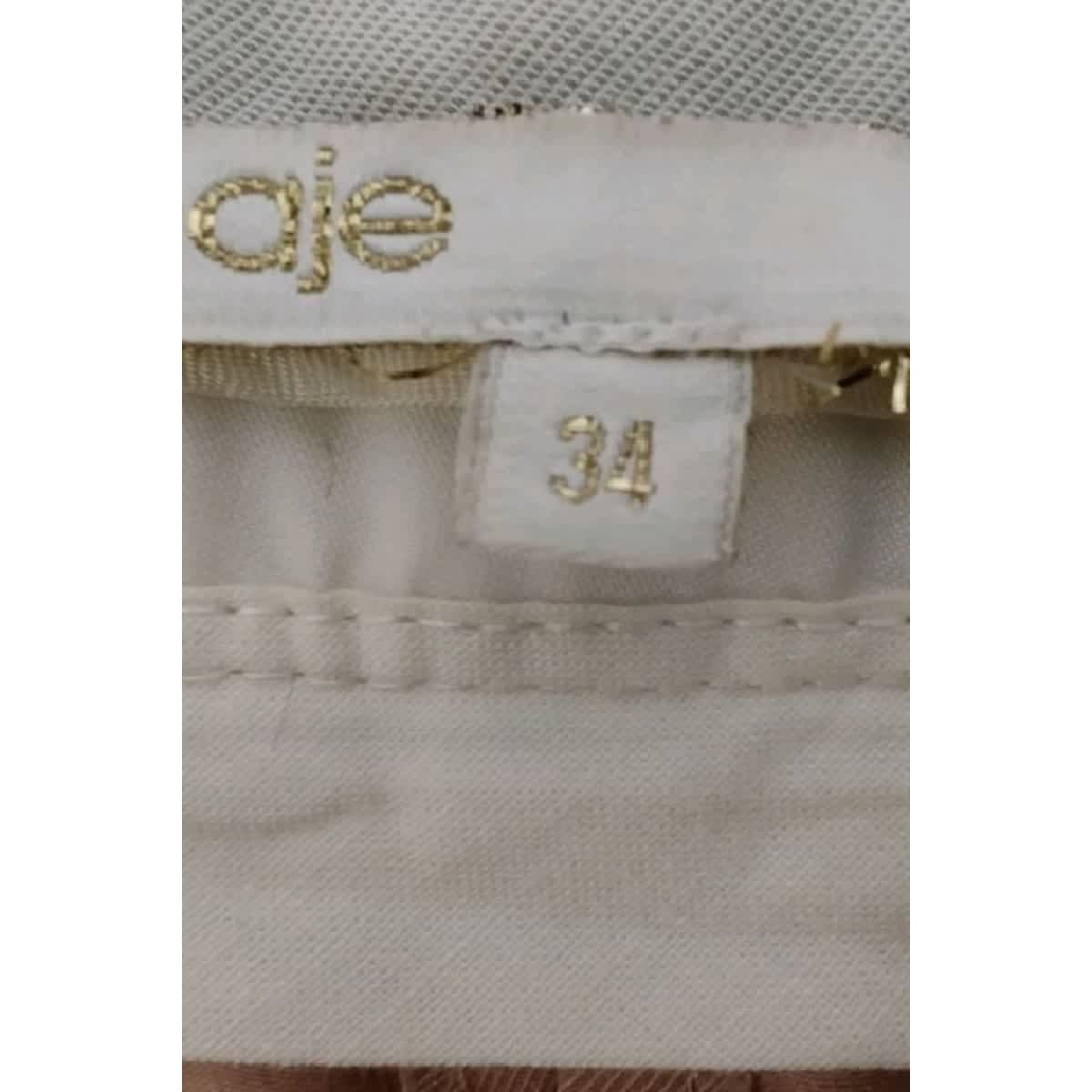 Pantalon slim - Bon État rose, MAJE