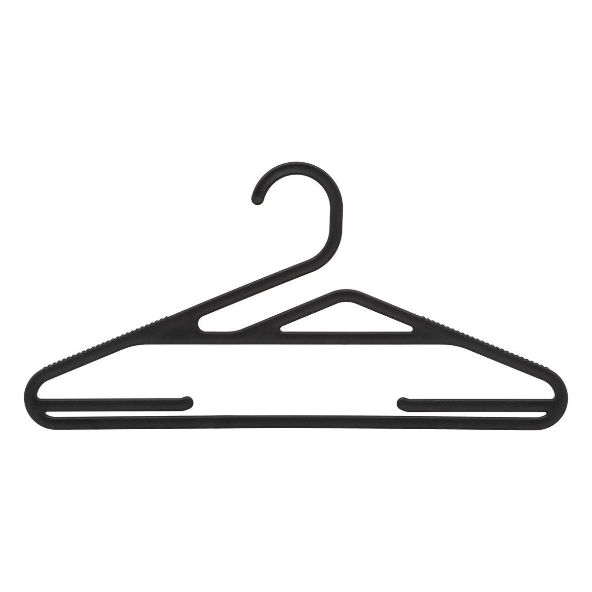 Lot de 5 cintres HANG'UP noir, 5FIVE SIMPLY SMART