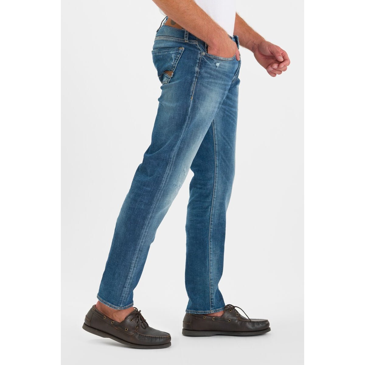 Jeans droite 800/12, longueur 34 blue, LE TEMPS DES CERISES