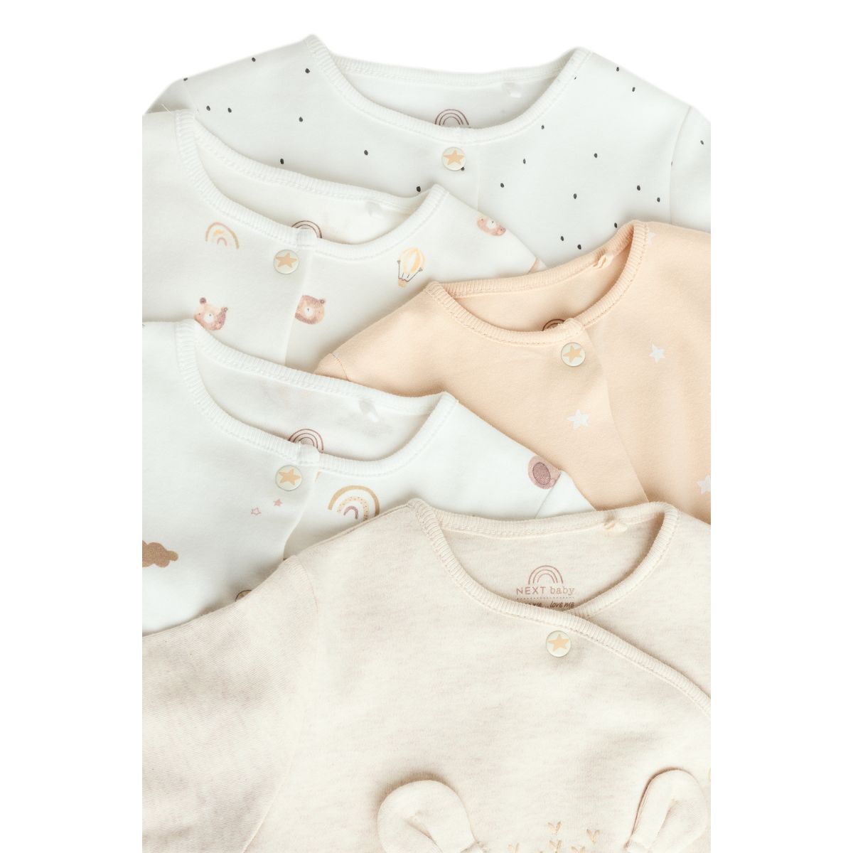 Dors-bien personnage ours, lot de 5 naturel, NEXT