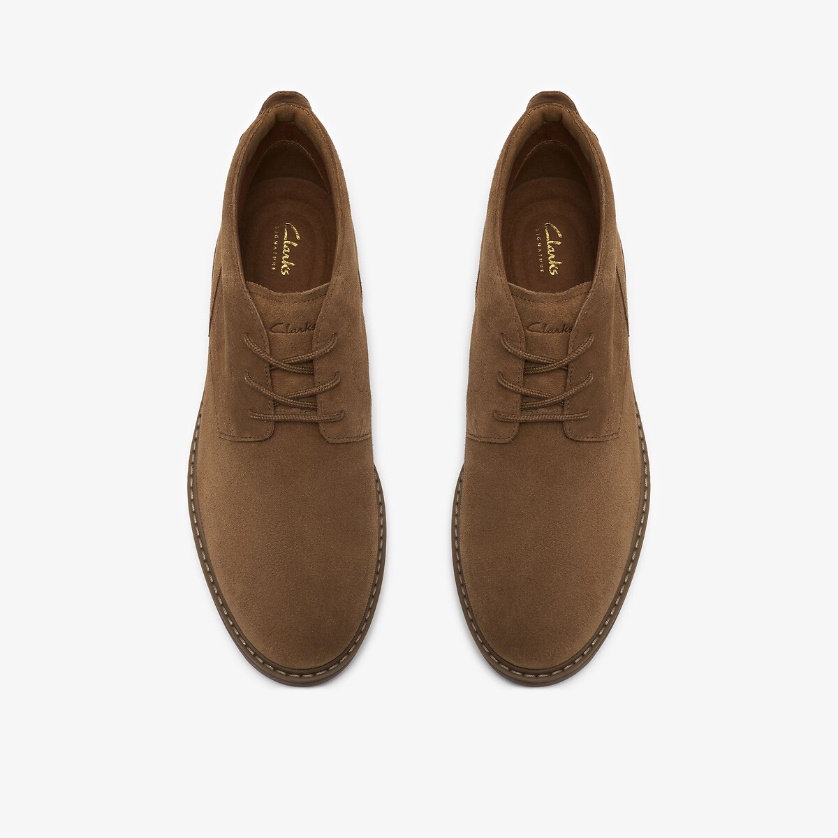 Boots en cuir suède, NEWFORD MID camel, CLARKS