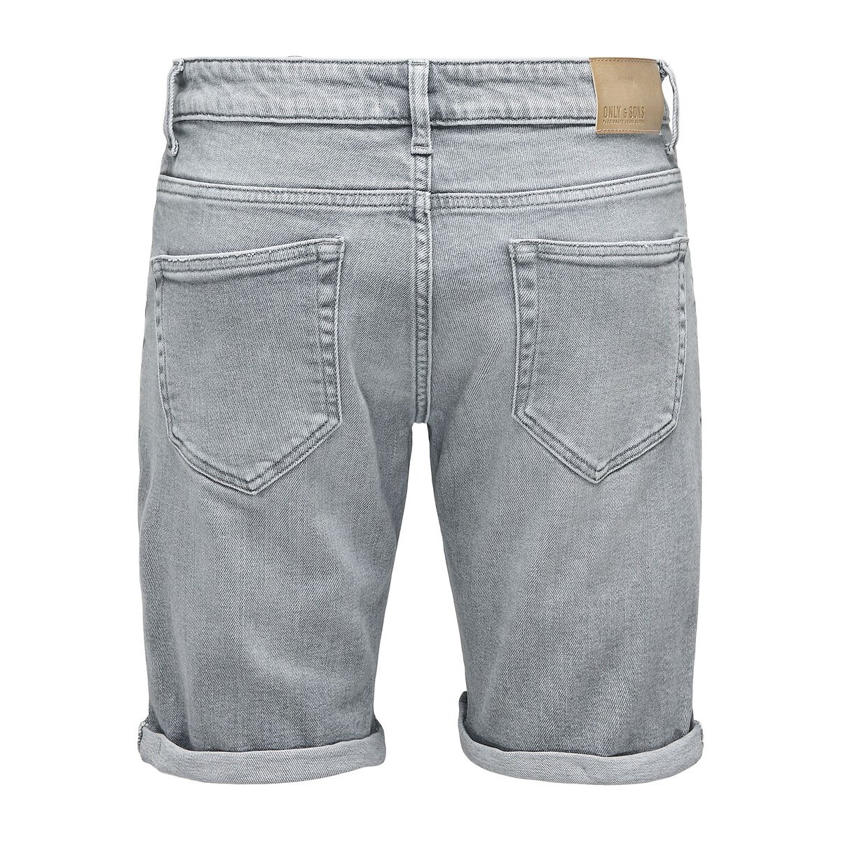 Denim Shorts denim grey, ONLY & SONS