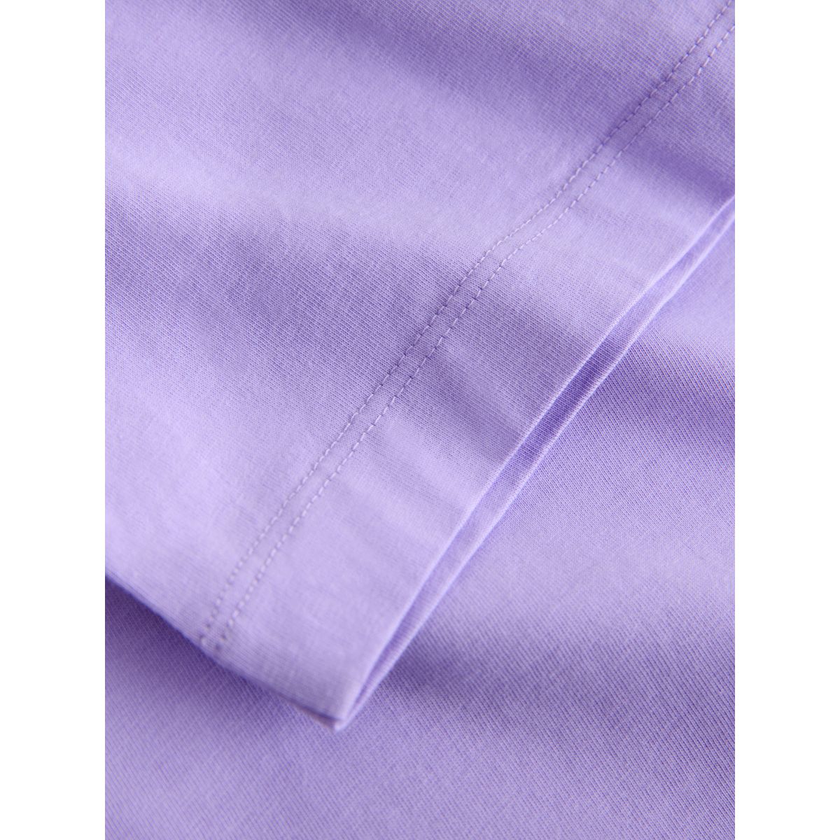 T-shirt ras du cou brillant à manches courtes violet, NEXT