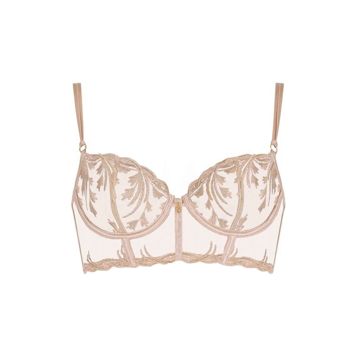 Bustier Cosmic Romance rose, AUBADE