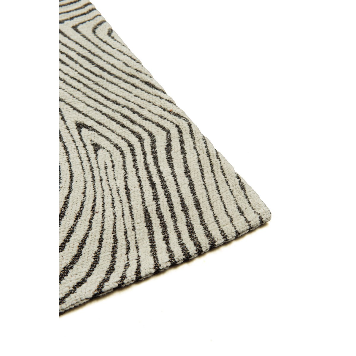 Tapis intérieur/extérieur moderne tissé plat HABANERO blanc, NOVATREND