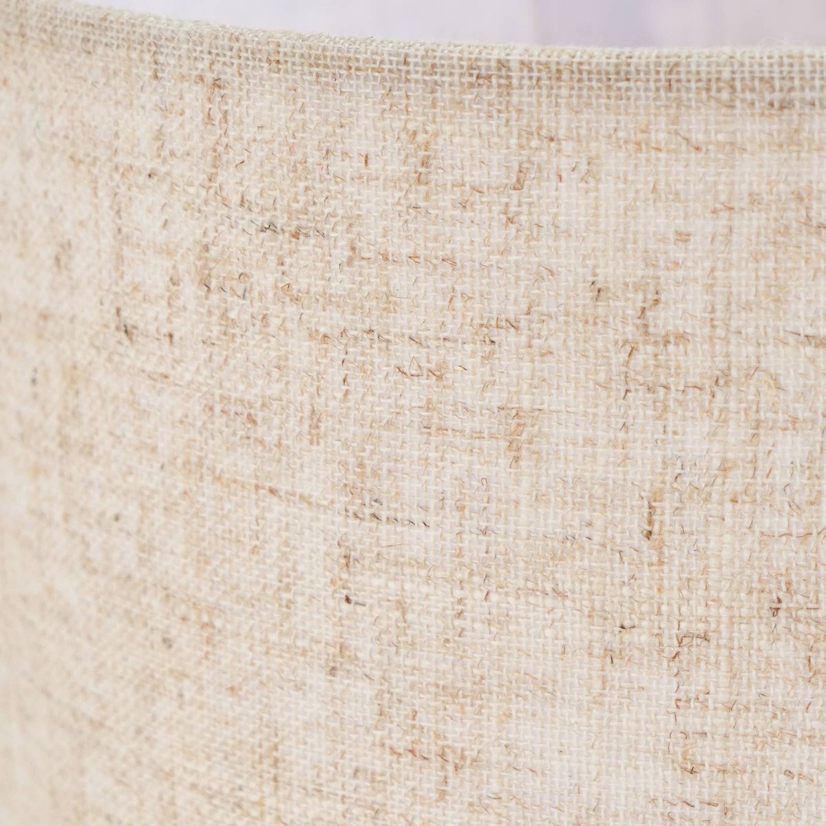 Lampe à poser en textile scandinave, Elfie beige, LINDBY